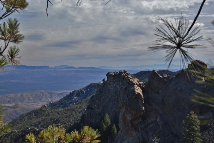 a trail at the San Pedro Vista
